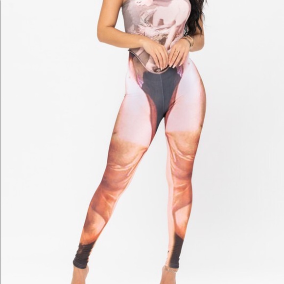 Renaisance print jumpsuit - Picture 4 of 7